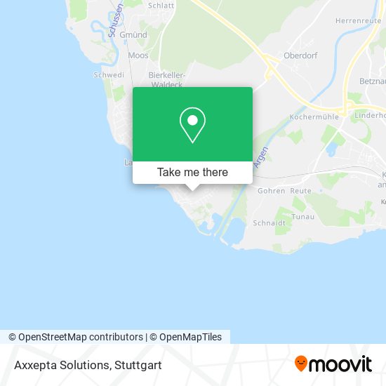 Axxepta Solutions map