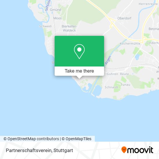 Partnerschaftsverein map