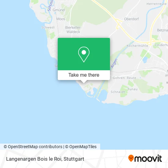 Карта Langenargen Bois le Roi
