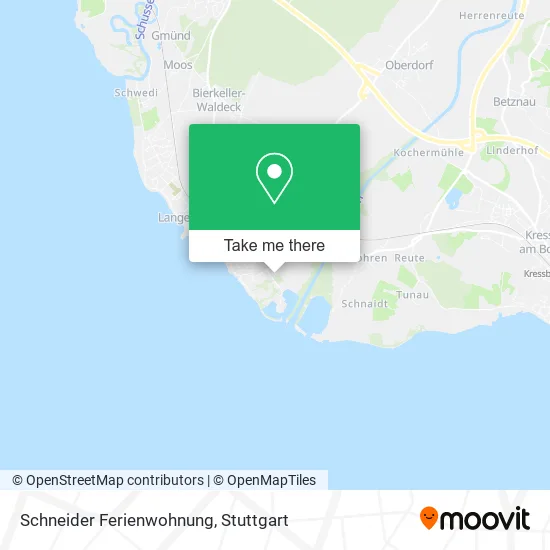 Карта Schneider Ferienwohnung