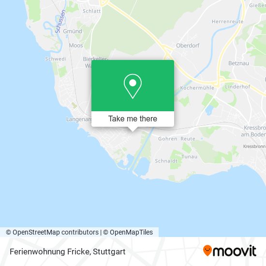 Ferienwohnung Fricke map