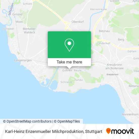 Карта Karl-Heinz Enzenmueller Milchproduktion