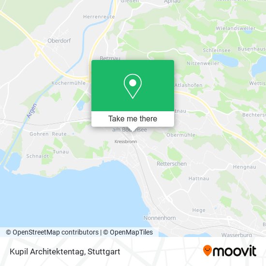 Kupil Architektentag map