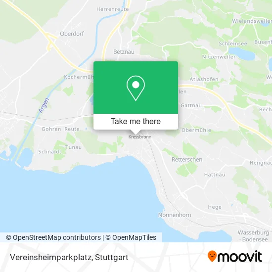 Карта Vereinsheimparkplatz