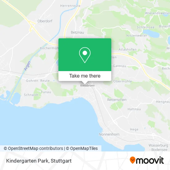 Карта Kindergarten Park