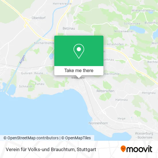 Карта Verein für Volks-und Brauchtum