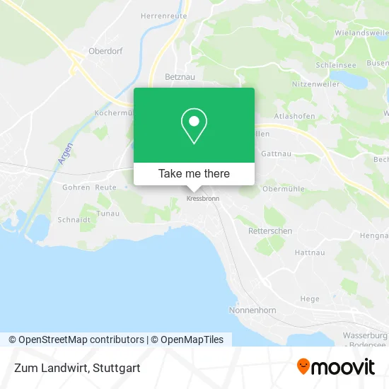 Карта Zum Landwirt