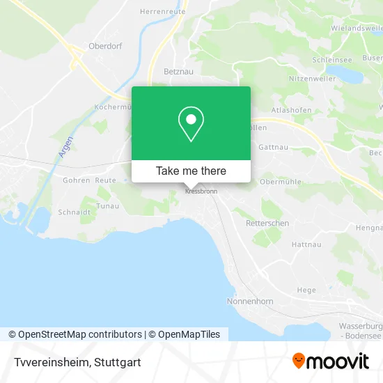 Карта Tvvereinsheim