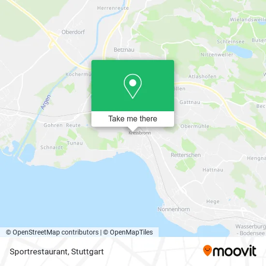 Карта Sportrestaurant