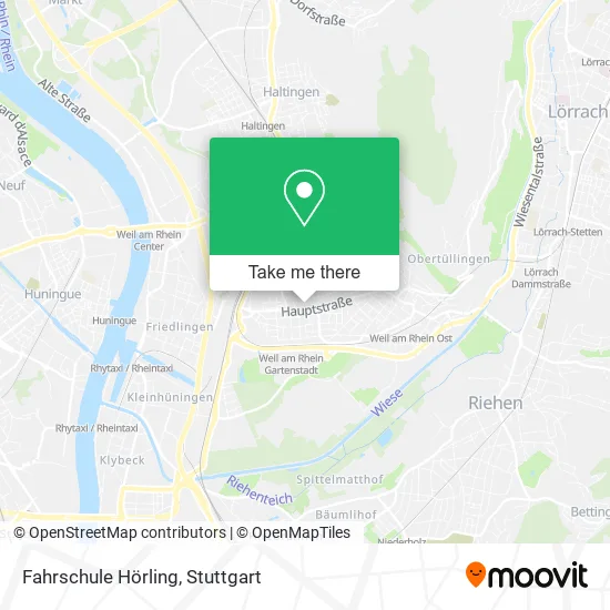 Карта Fahrschule Hörling