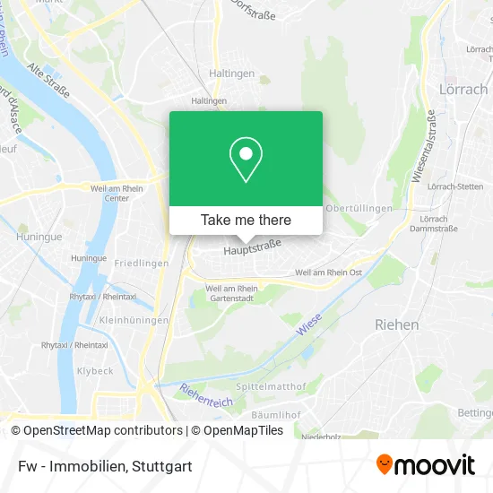 Карта Fw - Immobilien