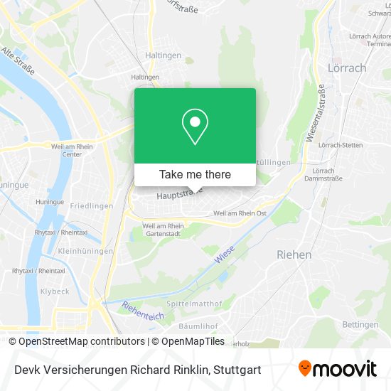 Devk Versicherungen Richard Rinklin map