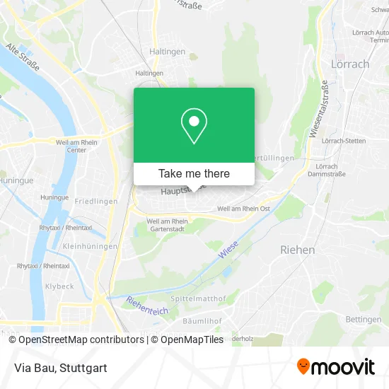 Карта Via Bau