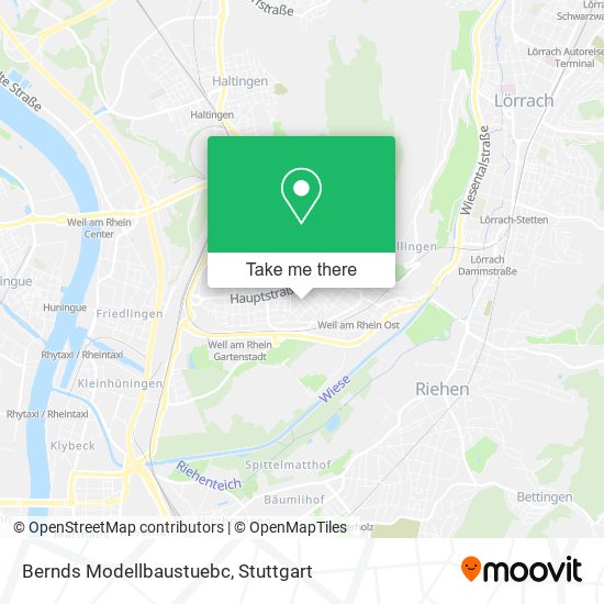 Карта Bernds Modellbaustuebc