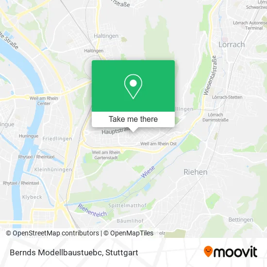 Карта Bernds Modellbaustuebc