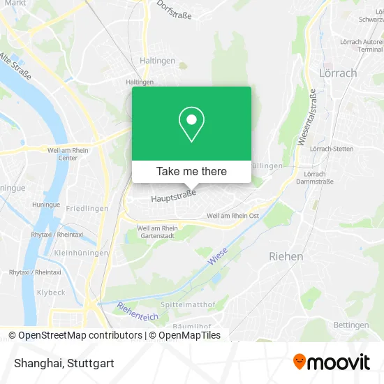 Карта Shanghai