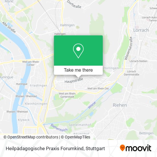 Карта Heilpädagogische Praxis Forumkind