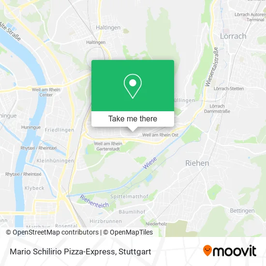 Карта Mario Schilirio Pizza-Express