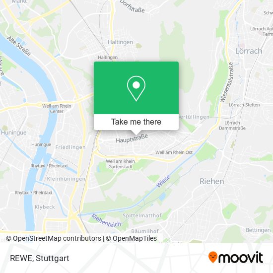 REWE map