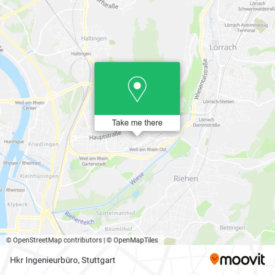 Карта Hkr Ingenieurbüro