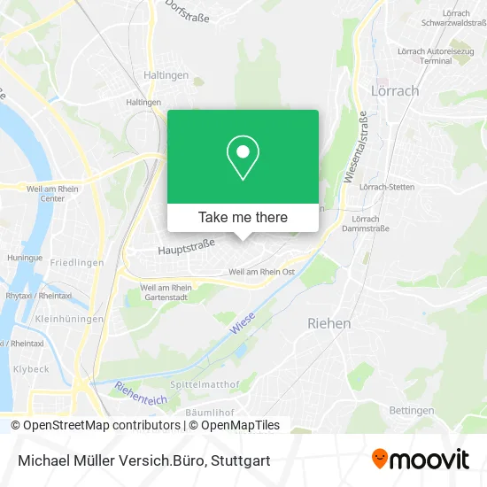 Карта Michael Müller Versich.Büro