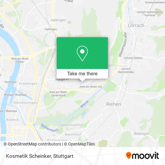 Карта Kosmetik Scheinker