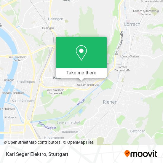 Karl Seger Elektro map