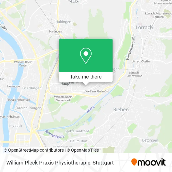Карта William Pleck Praxis Physiotherapie