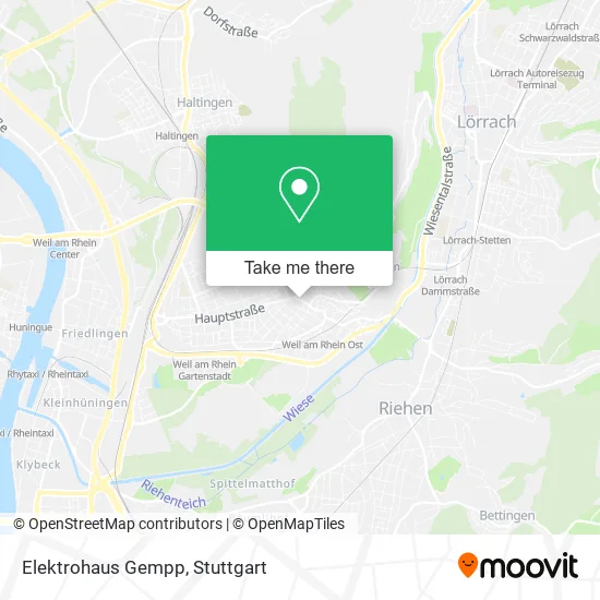 Карта Elektrohaus Gempp