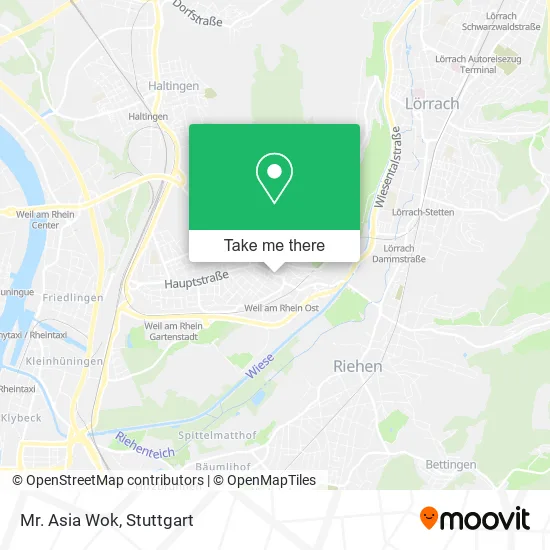 Карта Mr. Asia Wok