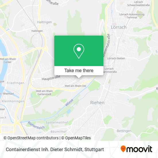 Containerdienst Inh. Dieter Schmidt map