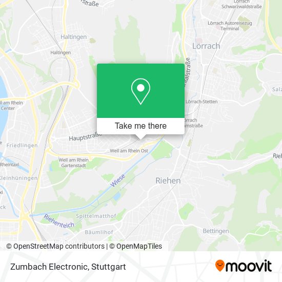 Zumbach Electronic map