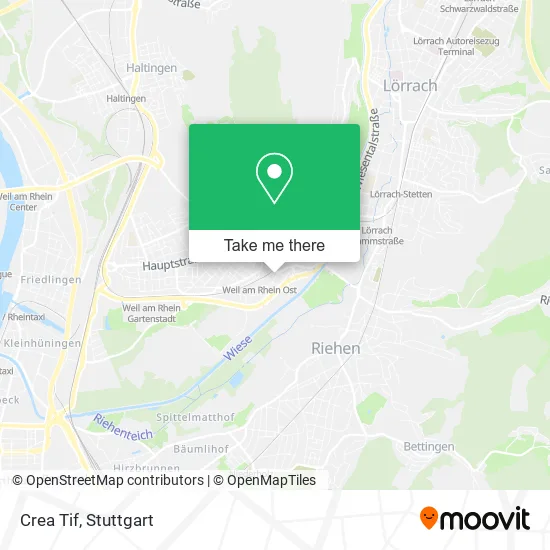 Crea Tif map