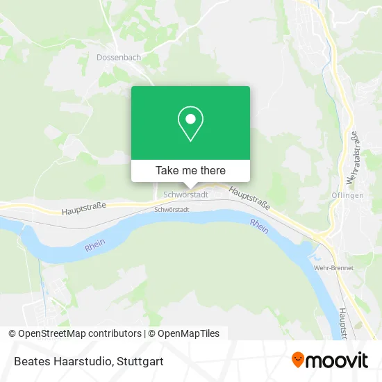 Beates Haarstudio map