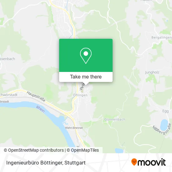 Карта Ingenieurbüro Böttinger