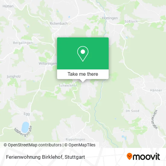 Карта Ferienwohnung Birklehof