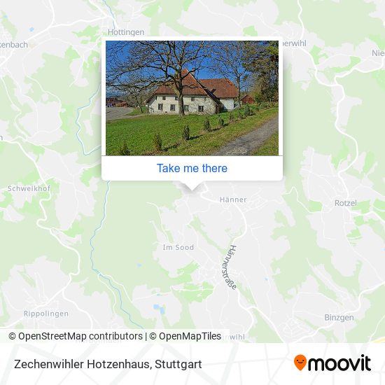 Карта Zechenwihler Hotzenhaus