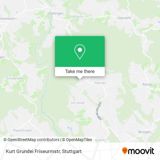 Карта Kurt Grundei Friseurmstr