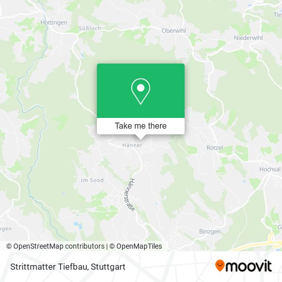 Strittmatter Tiefbau map