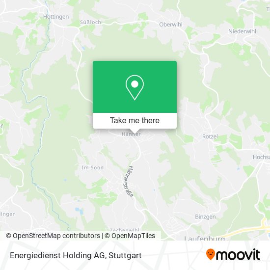 Energiedienst Holding AG map