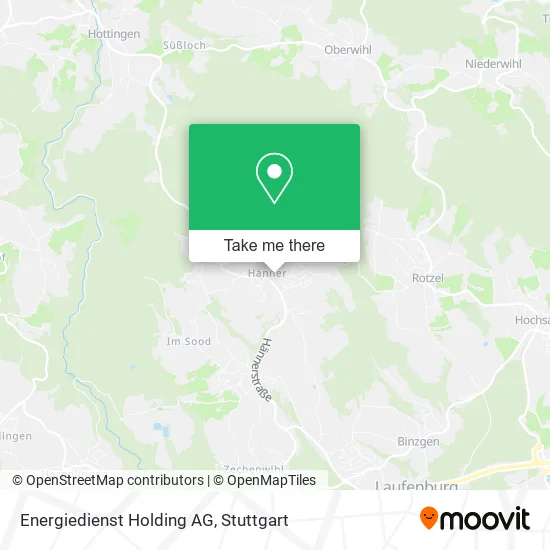 Карта Energiedienst Holding AG