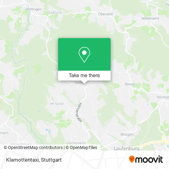 Карта Klamottentaxi