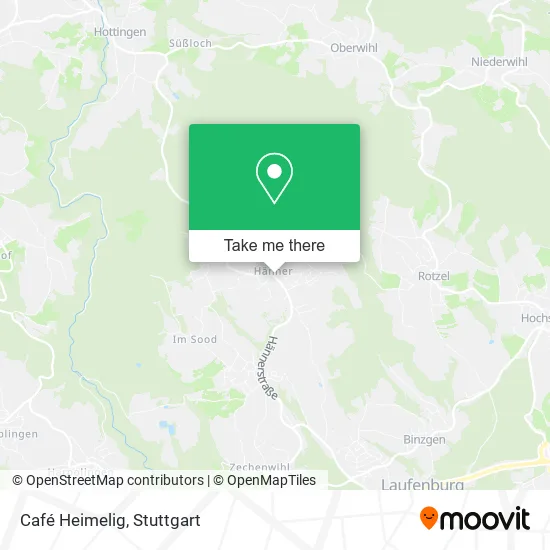 Карта Café Heimelig