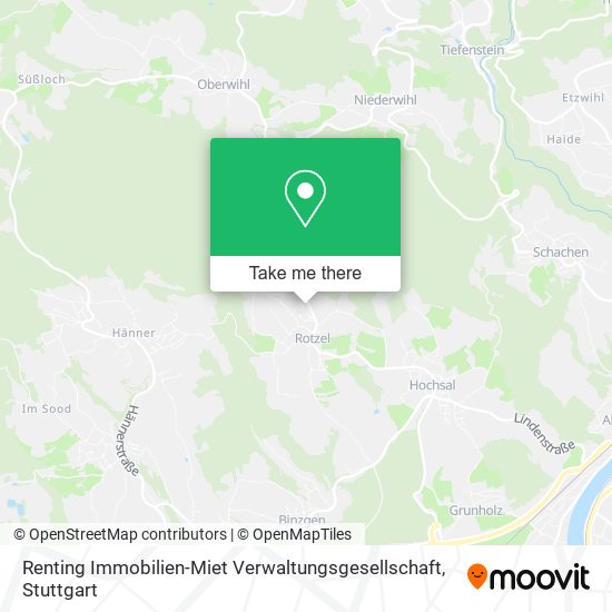 Renting Immobilien-Miet Verwaltungsgesellschaft map
