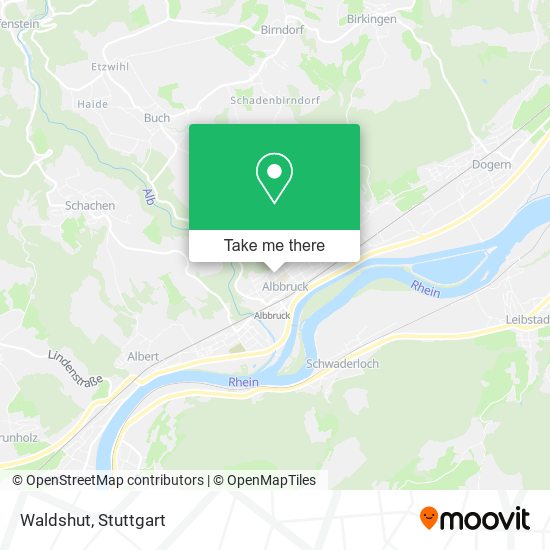 Карта Waldshut