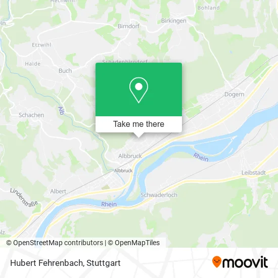 Карта Hubert Fehrenbach