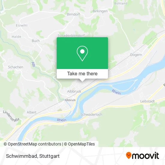 Карта Schwimmbad