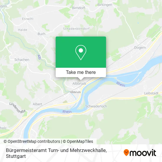 Карта Bürgermeisteramt Turn- und Mehrzweckhalle