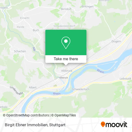 Карта Birgit Ebner Immobilien