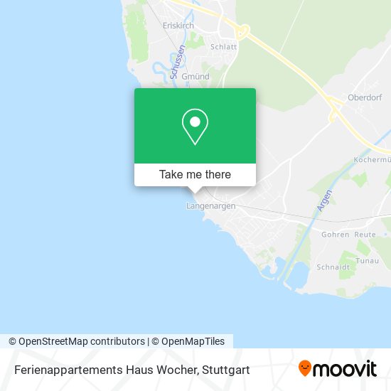 Ferienappartements Haus Wocher map